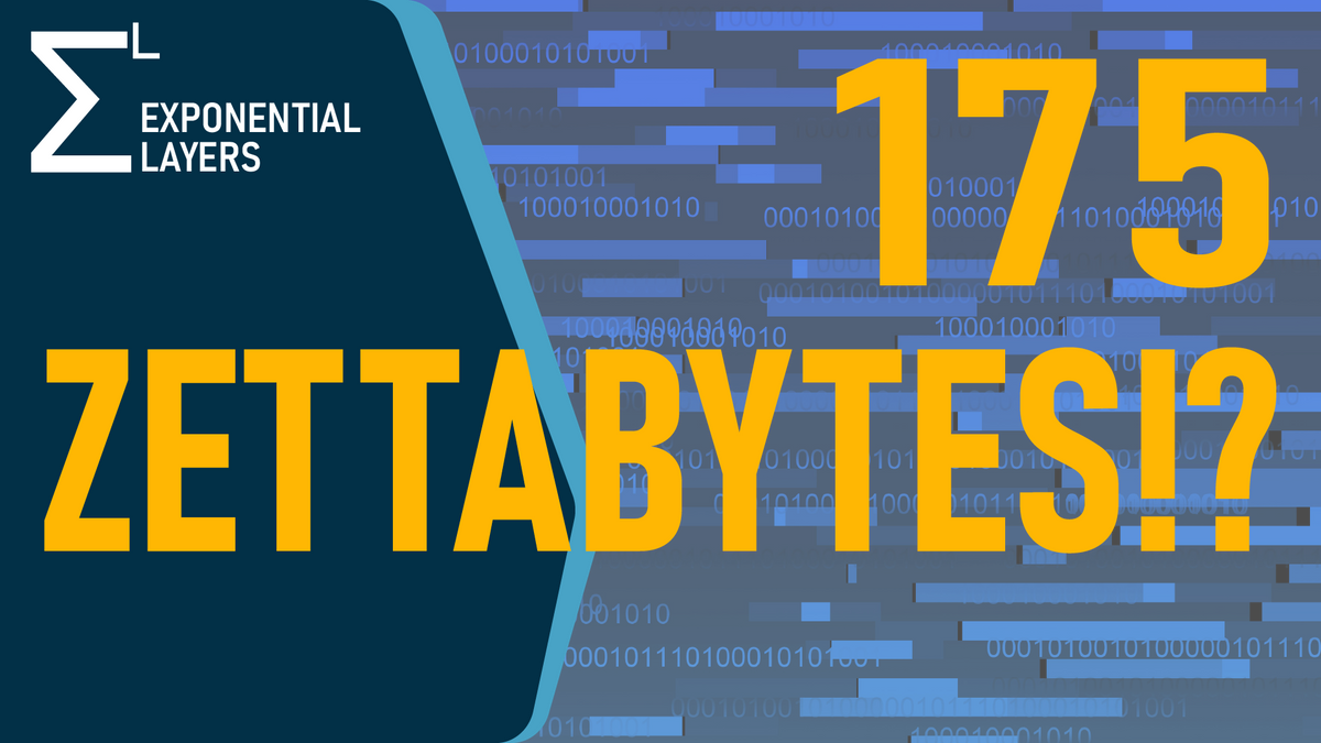 175 Zettabytes - A Data Volume Model for Valuing the Cloud